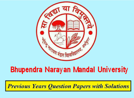 Bhupendra Narayan Mandal University Previous Question Papers
