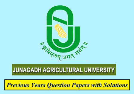 Junagadh Agricultural University Previous Question Papers