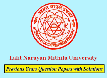 Lalit Narayan Mithila University Previous Question Papers