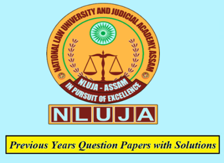 National Law University and Judicial Academy Previous Question Papers