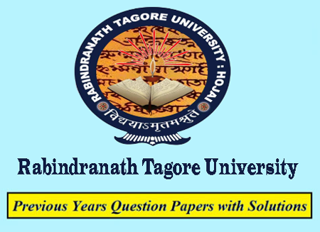 Rabindranath Tagore University Previous Question Papers