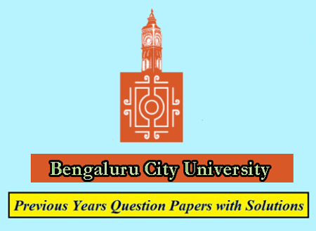 Bengaluru Central University Previous Question Papers