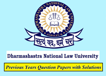 Dharmashastra National Law University Previous Question Papers