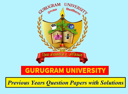 Gurugram University Previous Question Papers