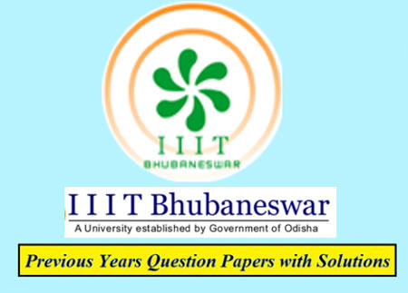 International Institute of Information Technology Bhubaneswar Previous Question Papers