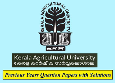Kerala Agricultural University Previous Question Papers