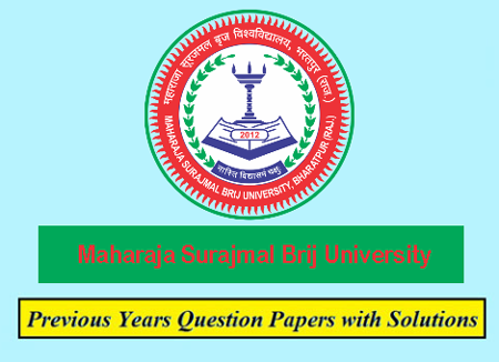 Maharaja Surajmal Brij University Previous Question Papers