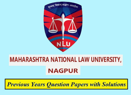 Maharashtra National Law University Nagpur Previous Question Papers