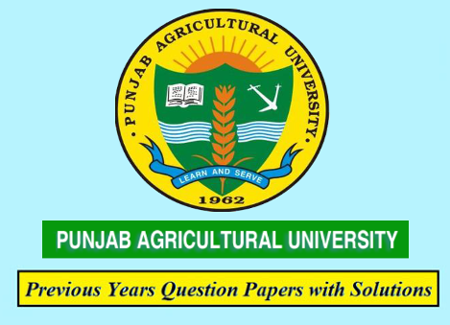 Punjab Agricultural University Previous Question Papers