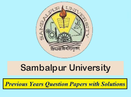 Sambalpur University Previous Question Papers