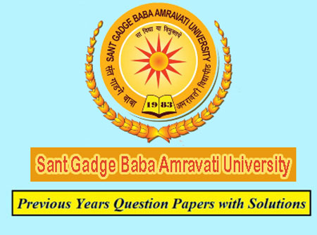 Sant Gadge Baba Amravati University Previous Question Papers