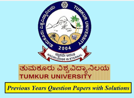 Tumkur University Previous Question Papers