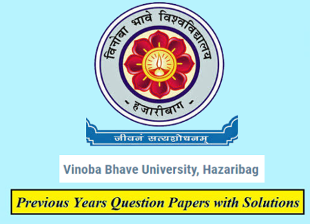 Vinoba Bhave University Previous Question Papers