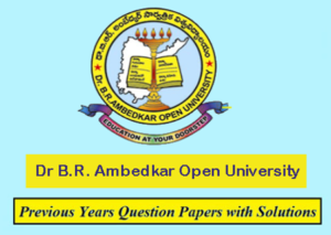 Dr B R Ambedkar Open University Previous Question Papers Download Dr B R Ambedkar Open University Previous Question Papers Download