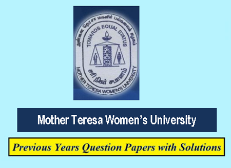 Mother Teresa Women’s University