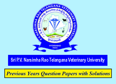 P.V. Narsimha Rao Telangana Veterinary University Previous Question Papers