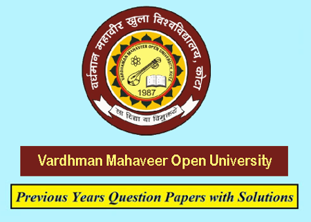 Vardhman Mahaveer Open University Previous Question Papers