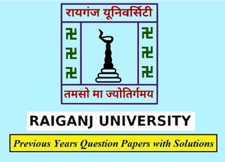 Raiganj University Previous Question Papers