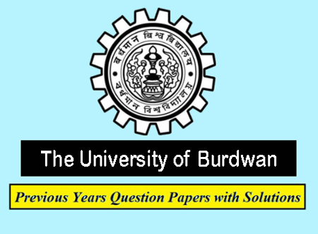 The University of Burdwan Previous Question Papers