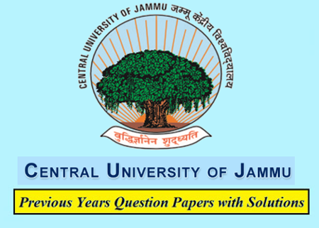 Central University of Jammu Previous Question Papers