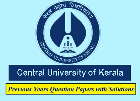 Central University of Kerala Previous Question Papers