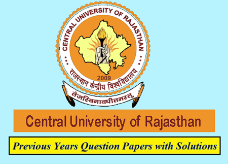 Central University of Rajasthan Previous Question Papers