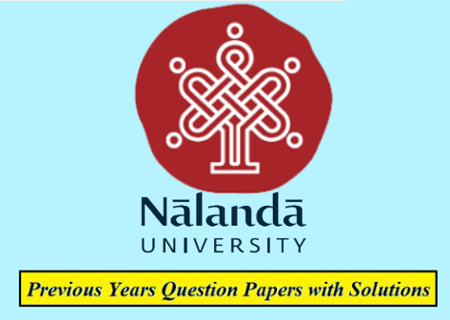 Nalanda University Bihar Previous Question Papers