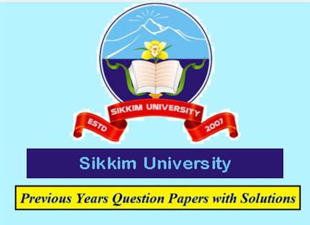 Sikkim University Previous Question Papers