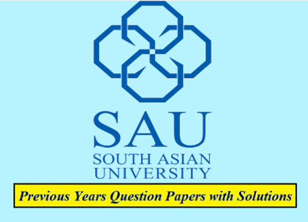 South Asian University Previous Question Papers