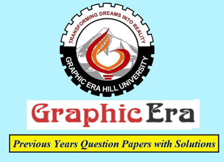 Graphic Era University (GEU) Solved Question Papers