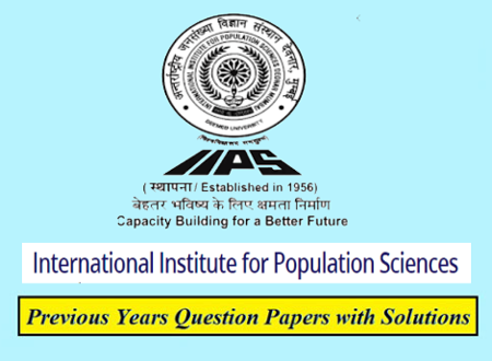 International Institute for Population Sciences Previous Question Papers