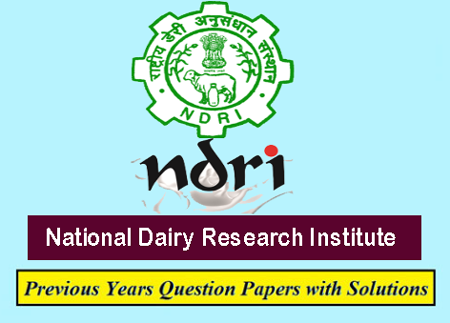 National Dairy Research Institute Previous Question Papers