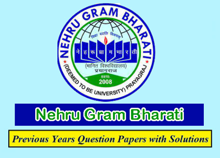 Nehru Gram Bharati University (NGBU) Solved Question Papers