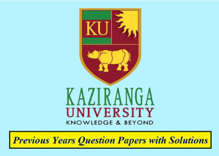 The Assam Kaziranga University (TAKU) Solved Question Papers