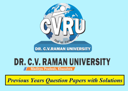 Dr. C.V. Raman University Khandwa (CVRU)